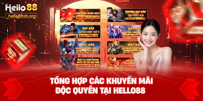 Khuyến mãi khủng – tri ân người chơi tại hello88